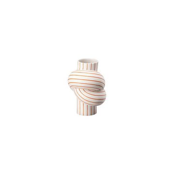 Rosenthal Dekovase Node Stripes Apple Vase 12 cm Streifen modern Porzellan (1 St)