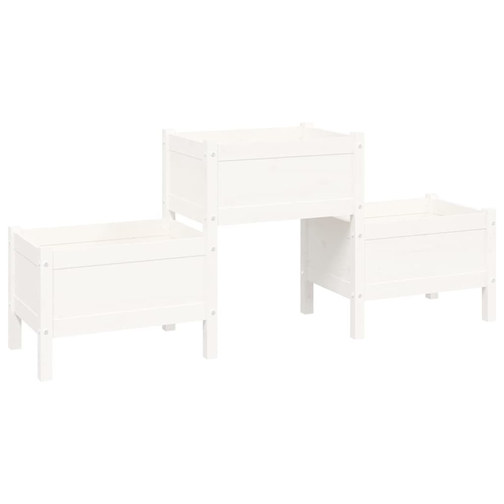 vidaXL Hochbeet 1785 x 44 x 75 cm Pflanzkübel Blumenkübel Pflanzcontainer Pflanzgefäße