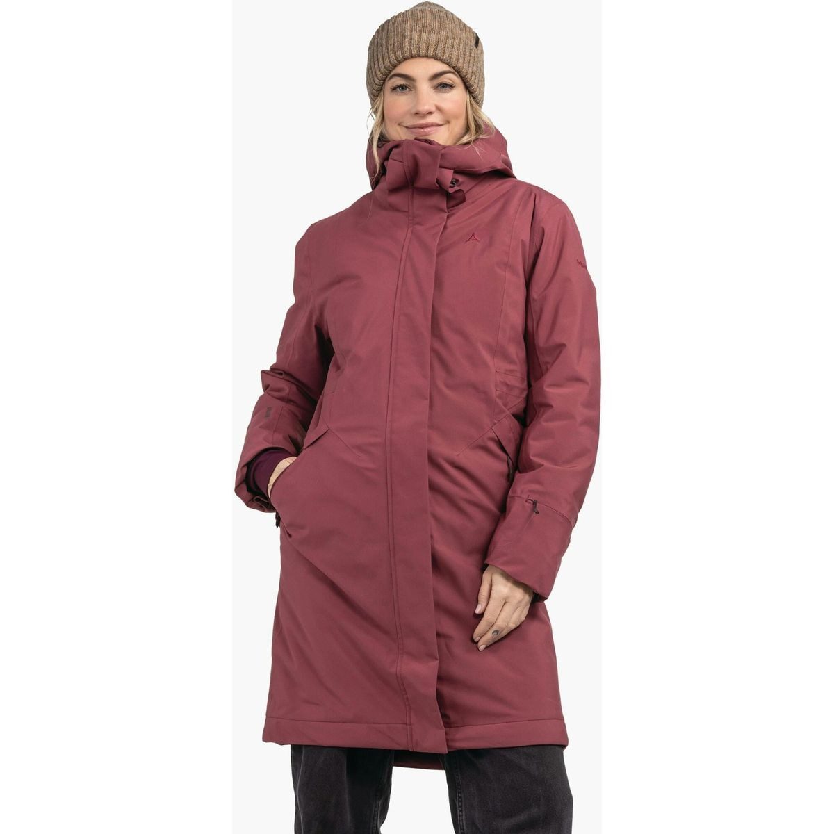 Schöffel Outdoorjacke Insulated Coat Style Gregale Women Wasserdichte und atmungsaktive Damenjacke mit recycelter Isolierung