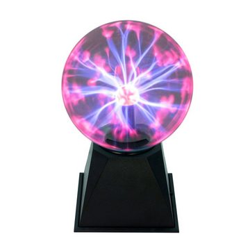 SATISFIRE LED Dekolicht Plasmakugel Plasmaball magisch zuckend Blitz-Show rot, rot