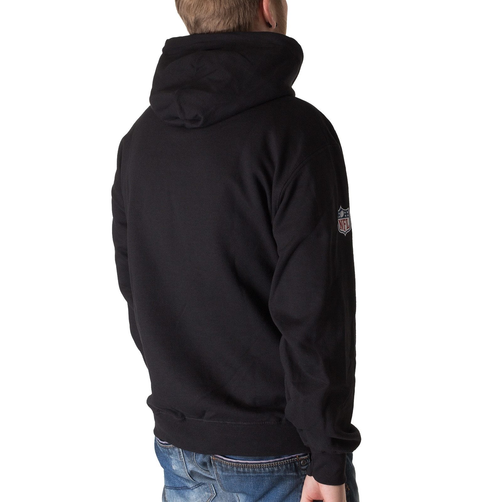 Majestic Hoodie Hoodie Majestic Carolina Panthers (1-tlg) "NFL" Logo-Print auf dem rechten Ärmel