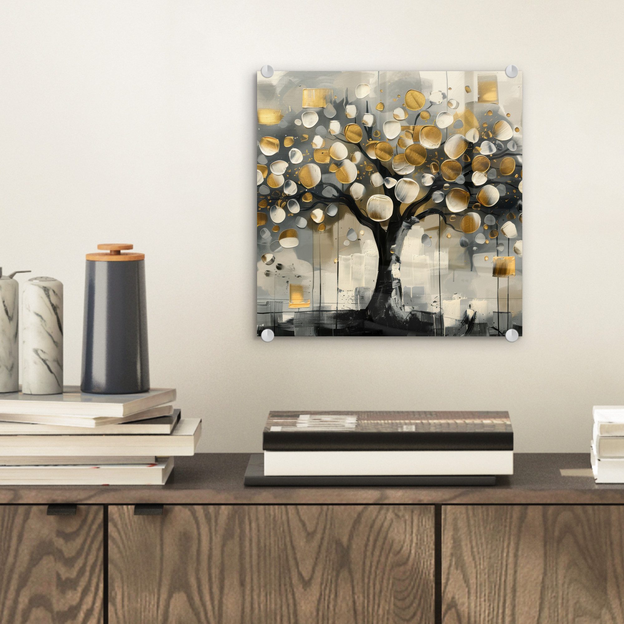 MuchoWow Acrylglasbild Baum - Abstrakt - günstig online kaufen