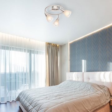 etc-shop Deckenspot, Leuchtmittel nicht inklusive, Decken Lampe Leuchte Spot Beweglich Beleuchtung Wohn Schlaf Zimmer