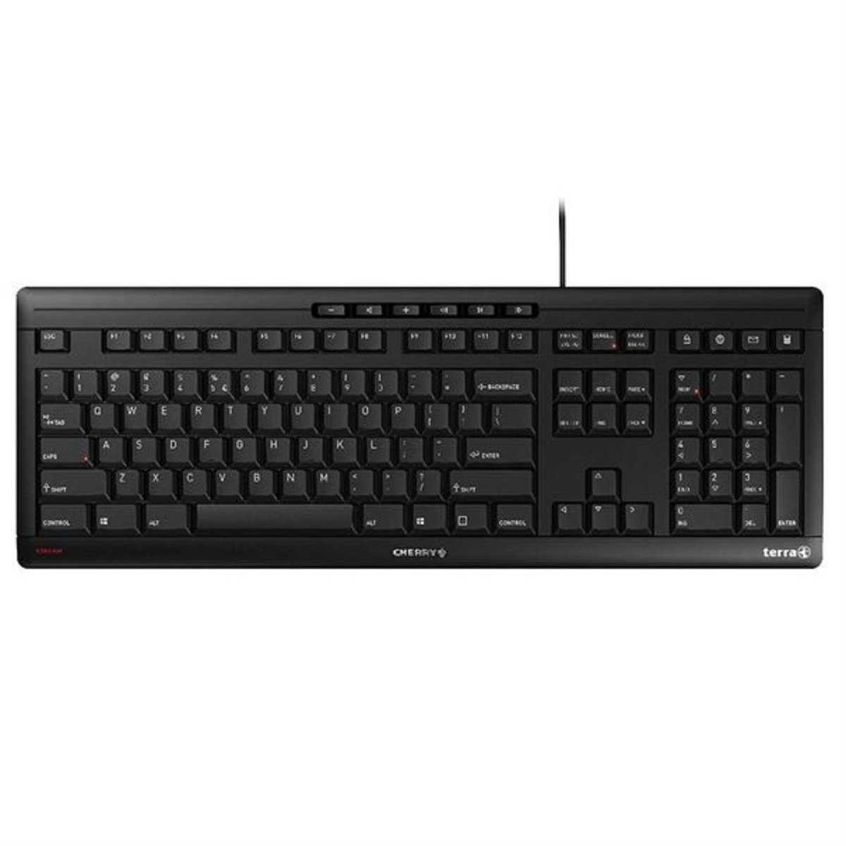TERRA TERRA Keyboard 3500 Corded [DE] USB black USB-Tastatur