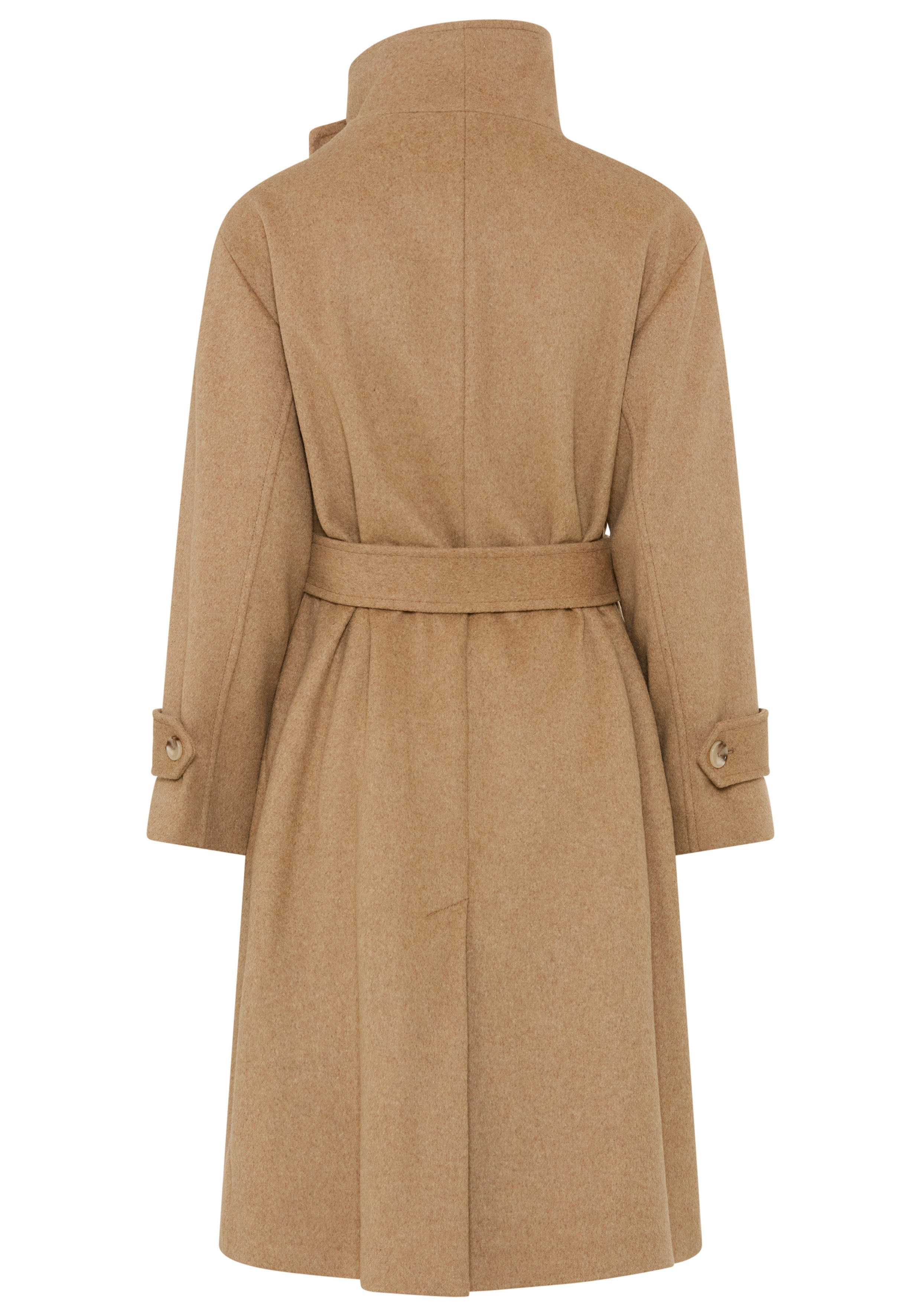 BOSS ORANGE Langmantel Cayla Premium Damenmode mit Wolle, Relaxed Fit