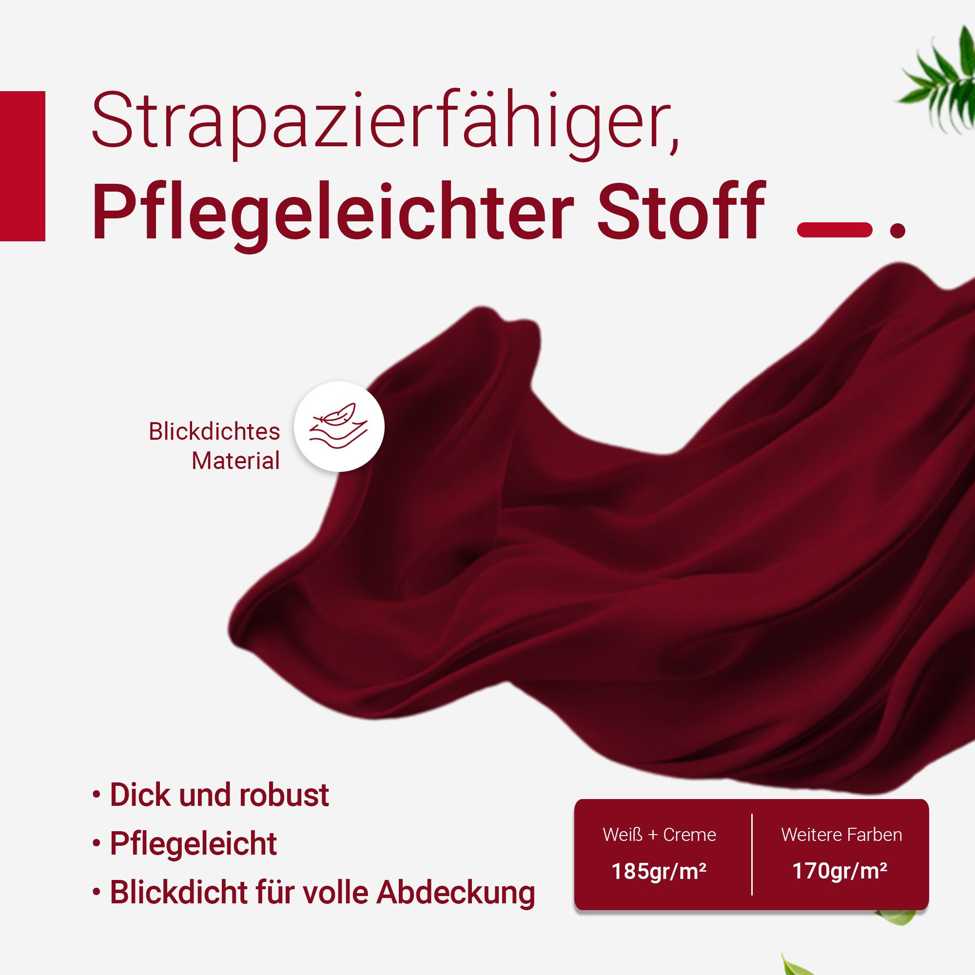 TexDeko Tischdecke universale Biertischdecke für Bierzeltgarnituren/Festzel günstig online kaufen