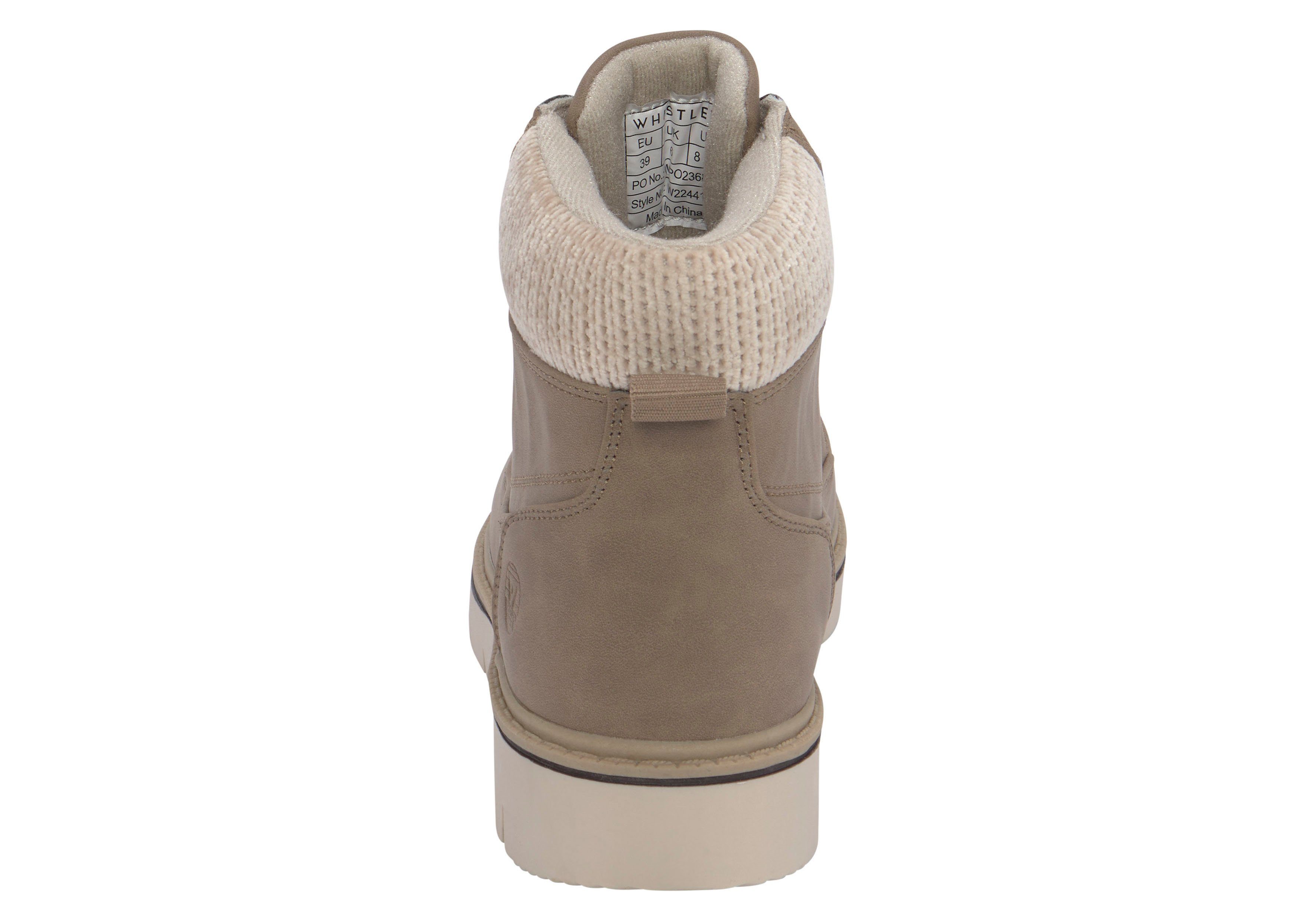 Naje Winterboots W Warmfutter olivgrün WHISTLER