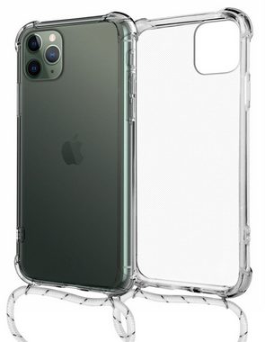MyGadget Handyhülle Handykette für Apple iPhone 11 Pro Max, mit Handyband zum Umhängen Kordel Schnur Case Schutzhülle