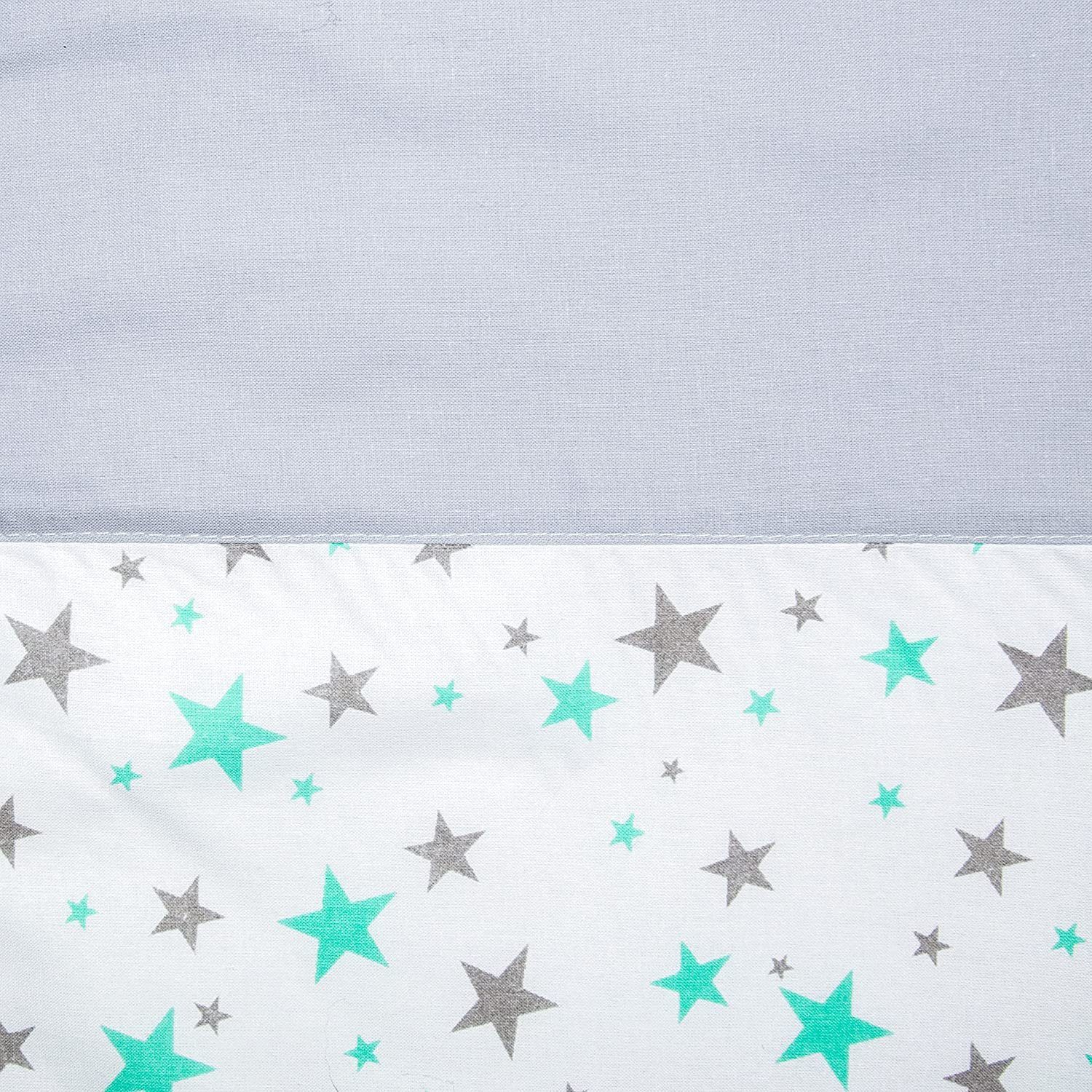 Amilian Babybettwäsche Kinderwagenset - 2tlg. Kinderbettwäsche günstig online kaufen