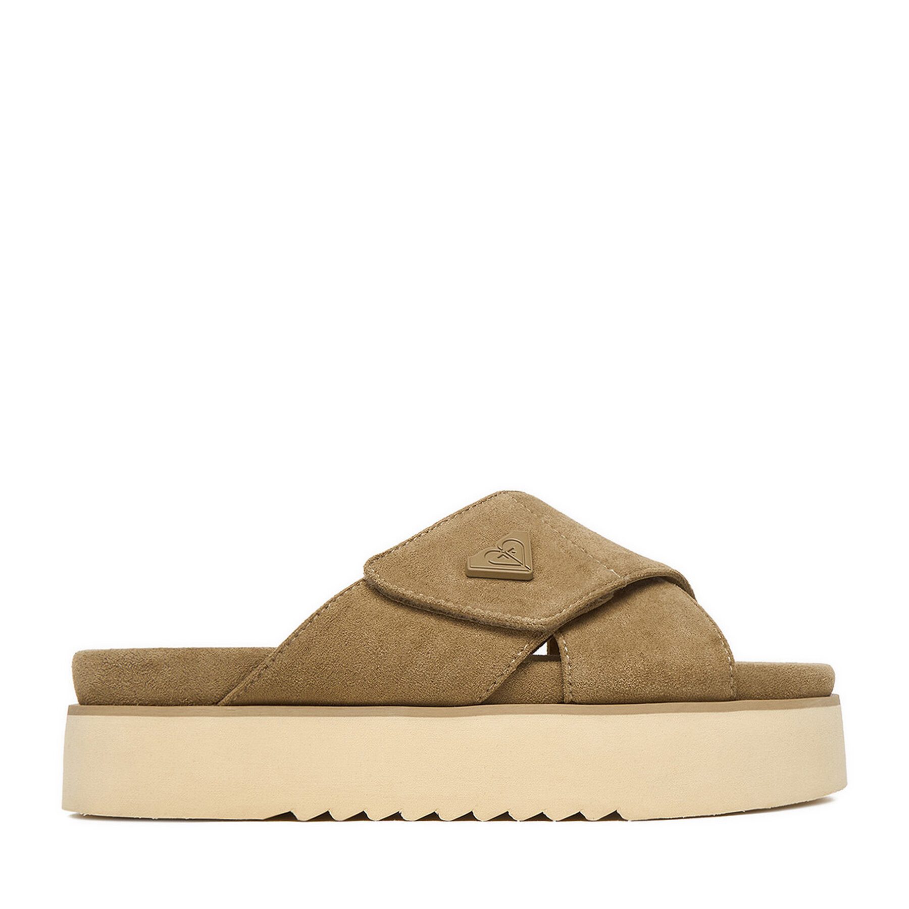 Roxy Roxy Damen-Flip-Flops Beige Badepantolette