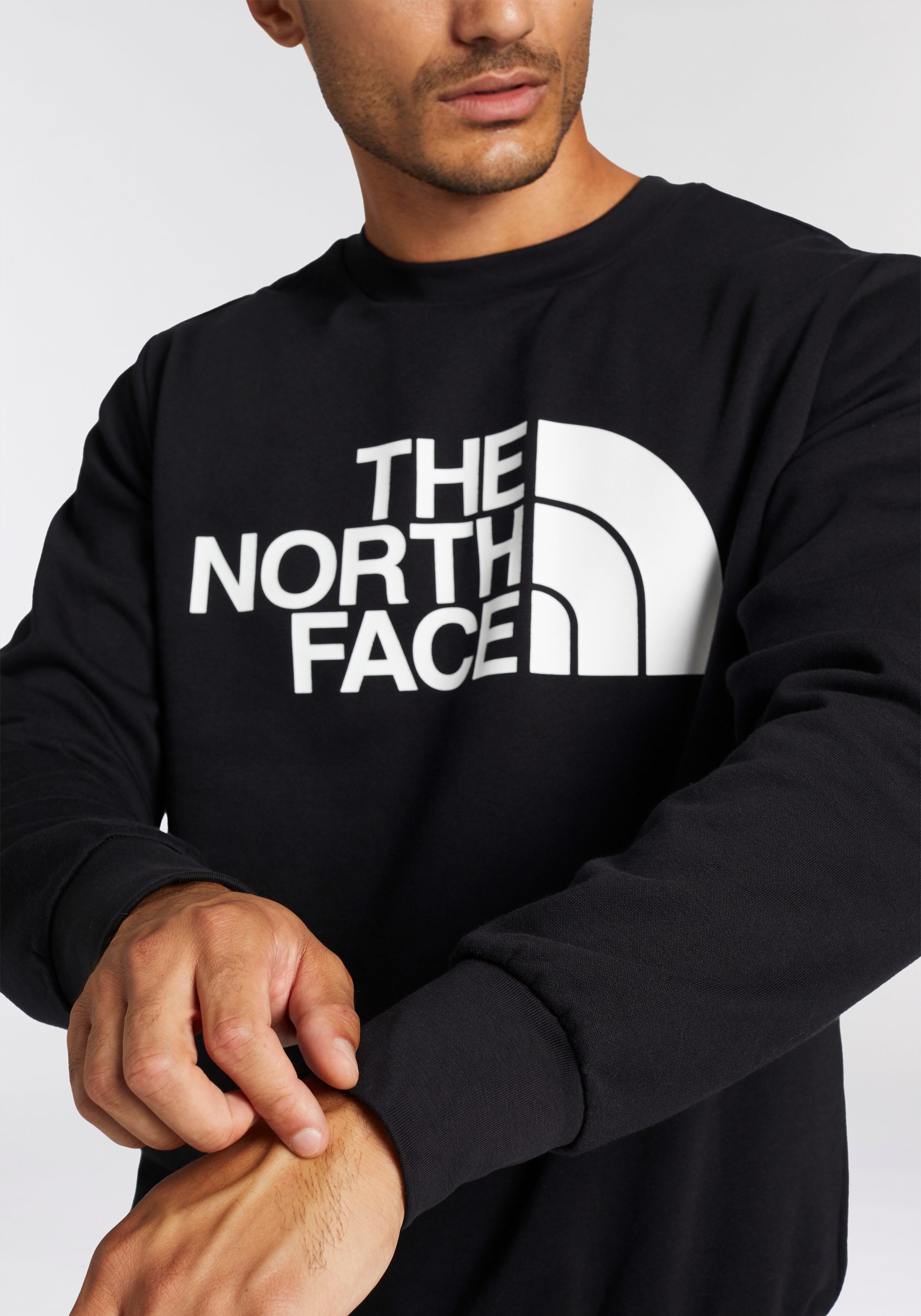 The North Face Sweater sportlicher Stil, aus Baumwollmischung, mit Rundhals günstig online kaufen