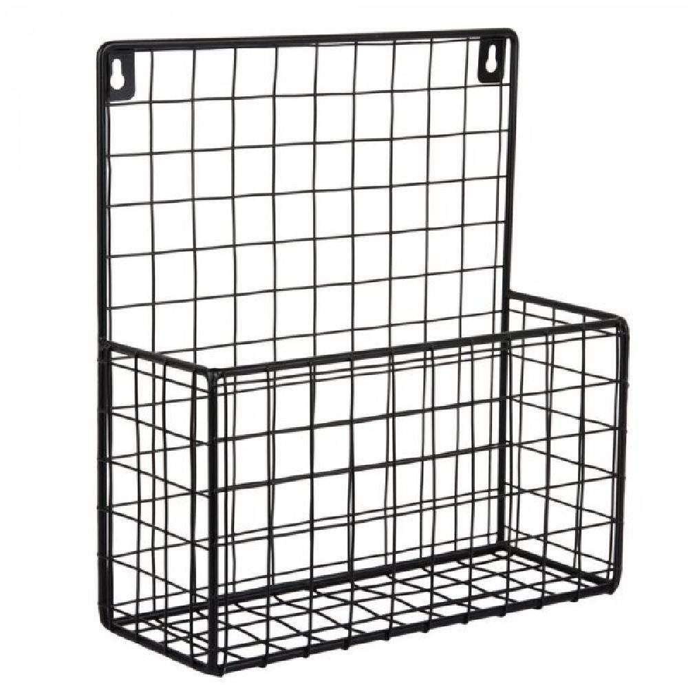 Present Time Regal Wandregal Zeitschriftenhalter Magazine Rack Jeja Schwarz