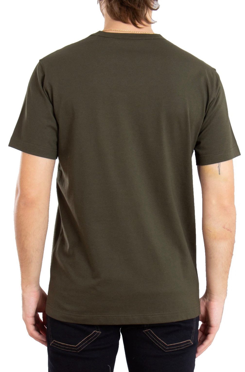 Belstaff T-Shirt Retro 1924 Patch Regular Fit Shirt Gesticktem Rand versehe günstig online kaufen