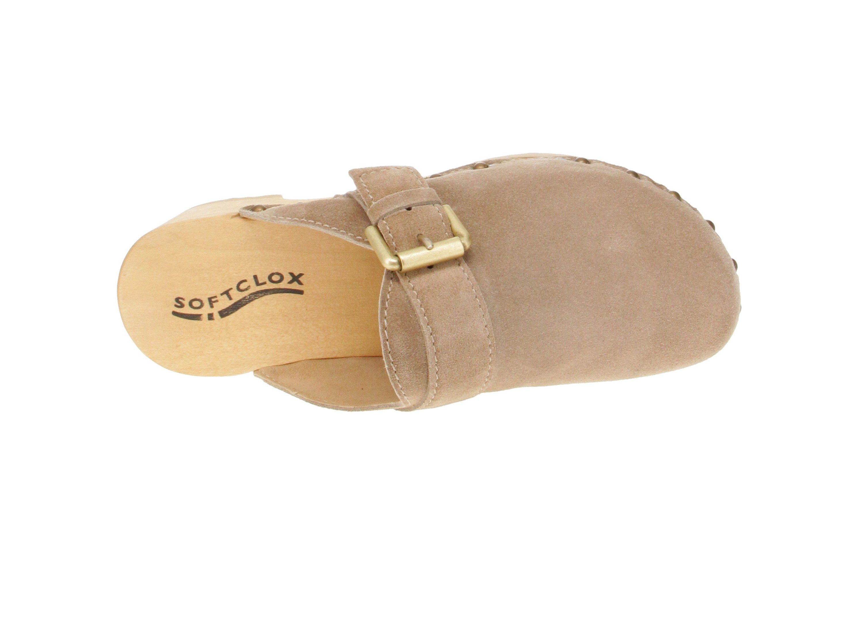 Softclox Softclox S3560 Tomma Kaschmir - Damen Schuhe offene Schuhe - 01-taupe Sandale