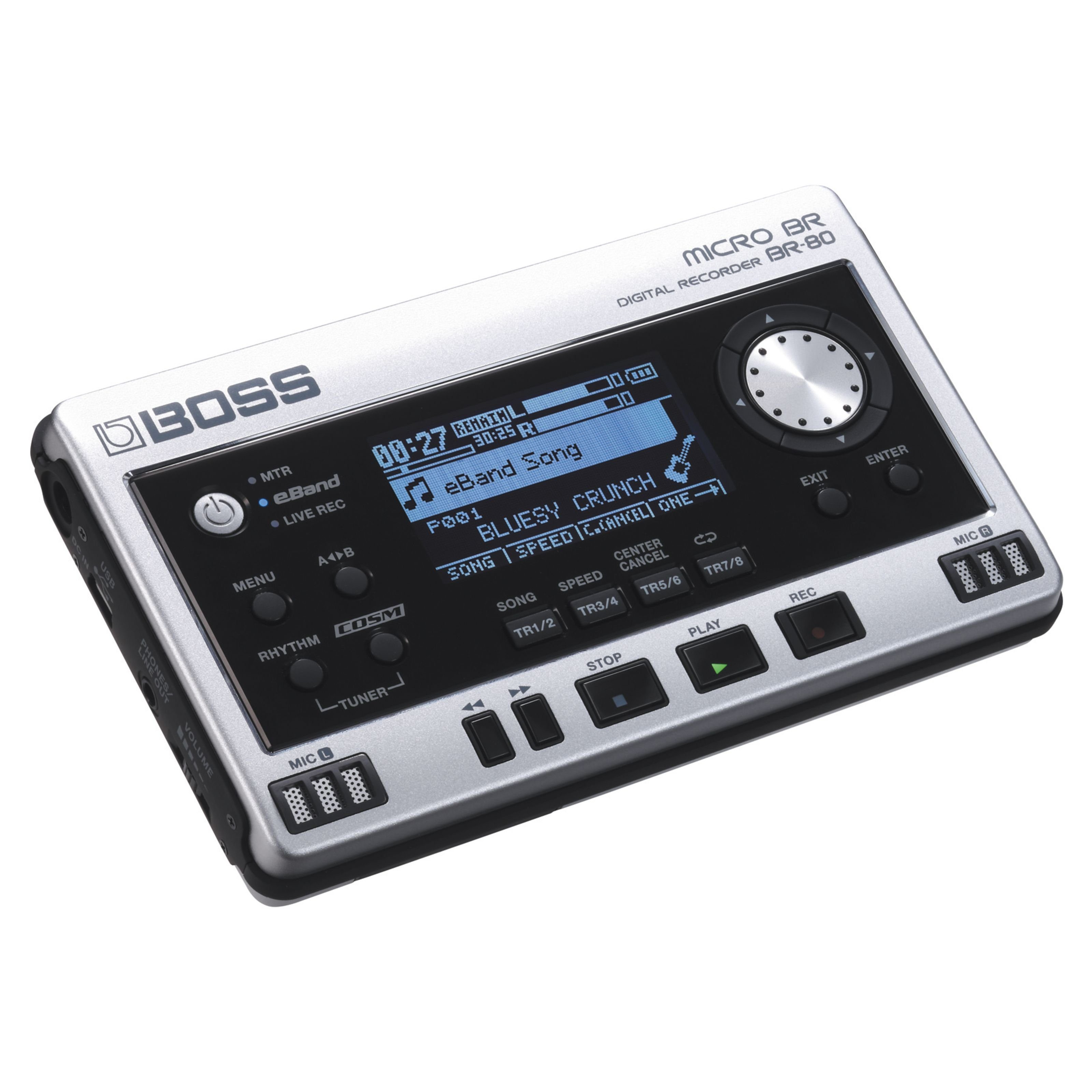 BOSS Digitales Aufnahmegerät (BR-80 - Multitrack Recorder)
