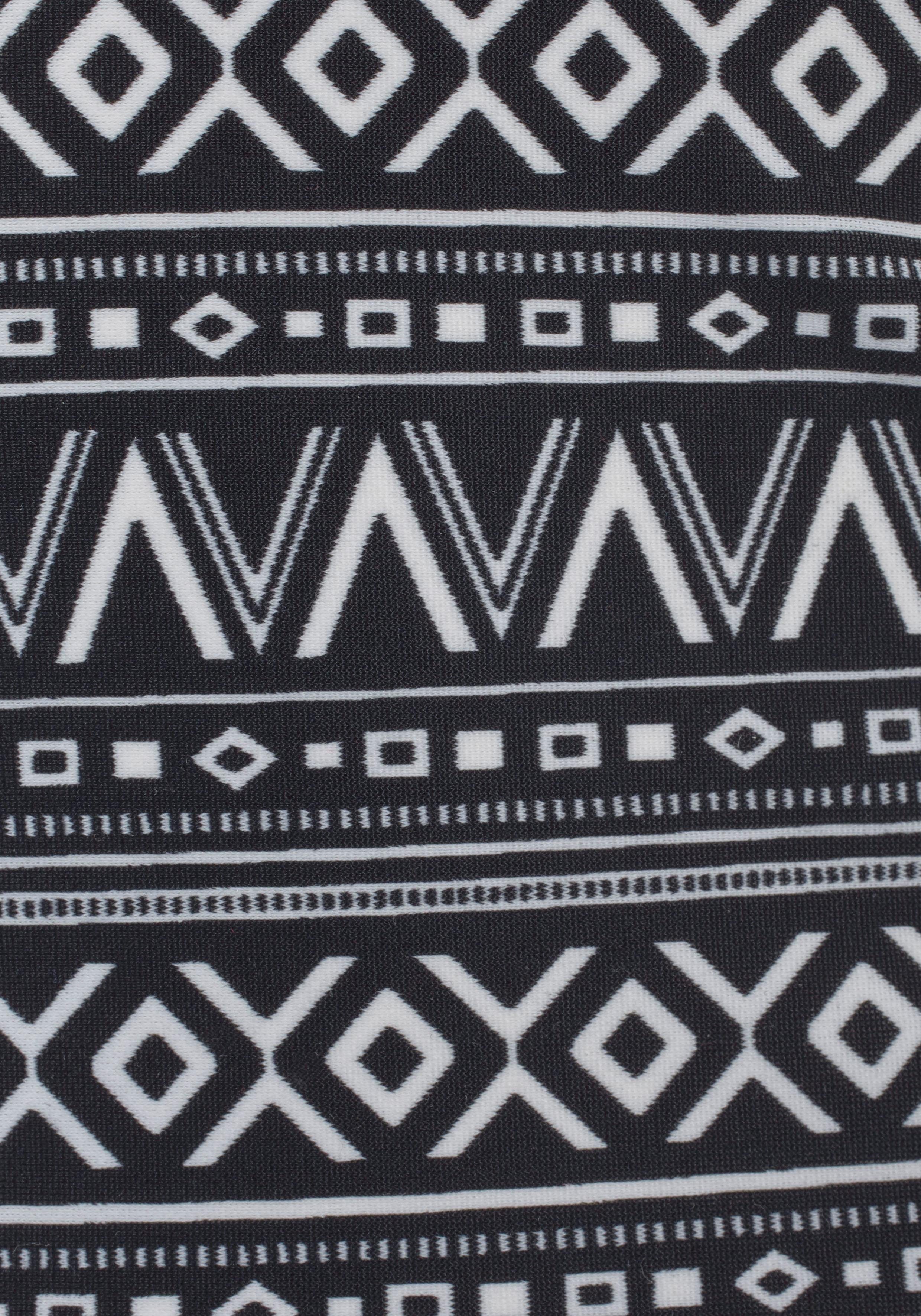 Buffalo Tankini mit Ethnodruck und Kontrastdetails – Bild 3 von 4