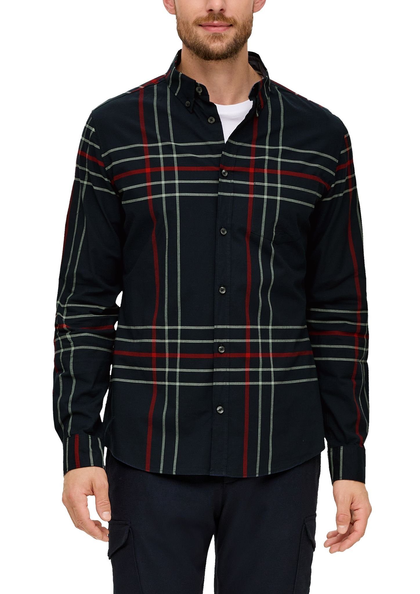 s.Oliver Langarmhemd günstig online kaufen