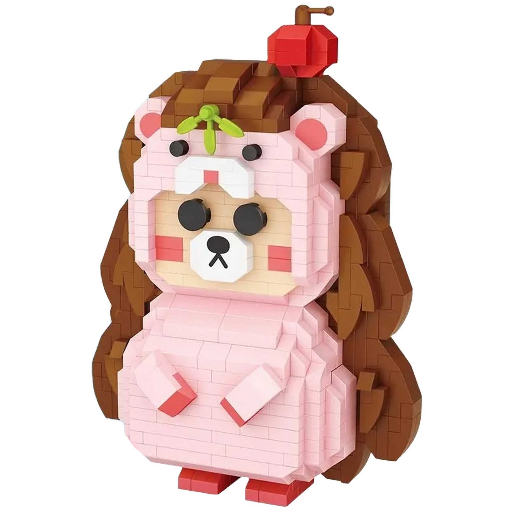 Loz 9246 - Igel Bär (LOZ) Klemmbausteine Spielbausteine