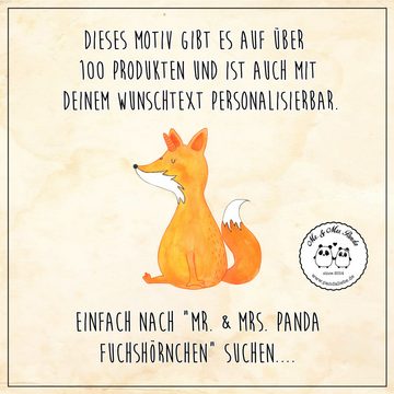 Mr. & Mrs. Panda Hundefliege Einhorn Fuchs - Weiß - Geschenk, Unicorns, Hundehalstuch, Fuchshörnch, Polyester
