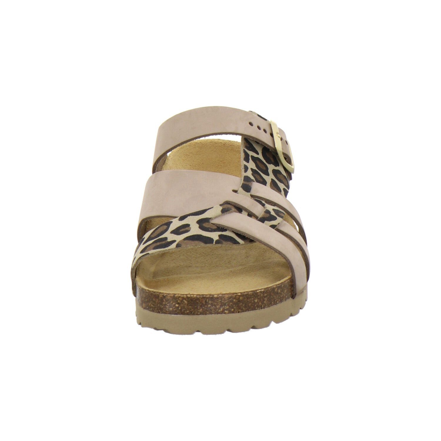 AFS-Schuhe Damen Kralle Pantolette aus Nubukleder mit Fußbett, Made in Germany – Bild 3 von 5