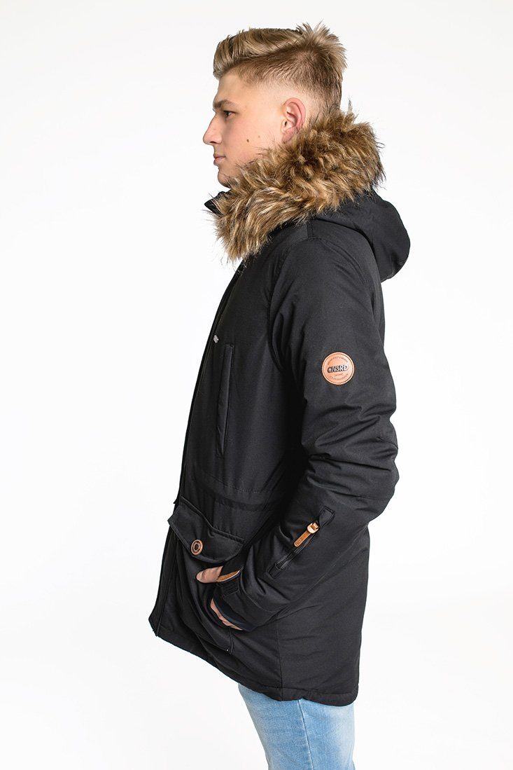 CNSRD Funktionsparka TRAVIS PARKA CS MEN mit hochschließendem Kragen und Kapuze