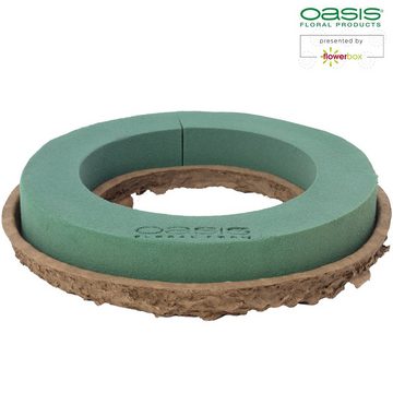 Oasis Schaumgummi OASIS® BIOLIT® Ring - 4,5 x 24cm Ø - innen: 14,5cm Ø - 4 St.