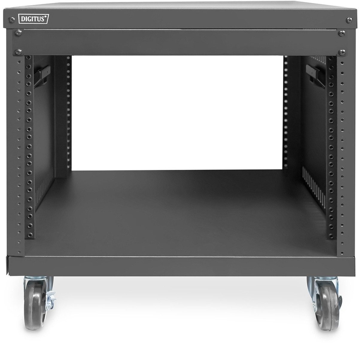 Netzwerkschrank DIGITUS Universal 19-Zoll Equipment Rack mit Rollen, 8HE
