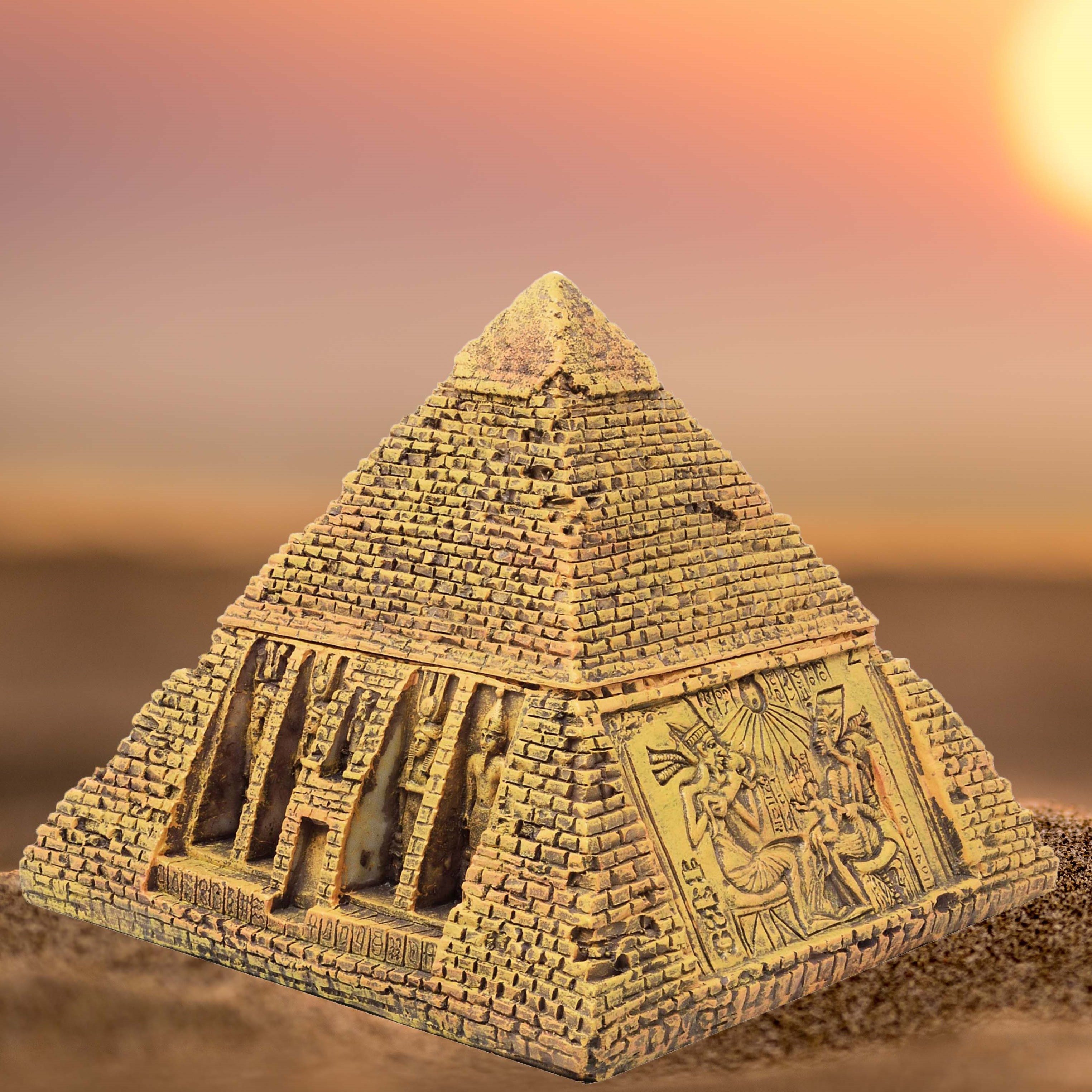 MystiCalls Dekofigur Pyramide - Ägypten, Figur, Dekoration, Schatulle, Samm günstig online kaufen