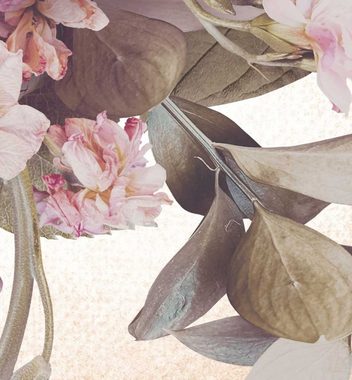 MyMaxxi Dekorationsfolie Küchenrückwand blühende Ballerina Blumen selbstklebend