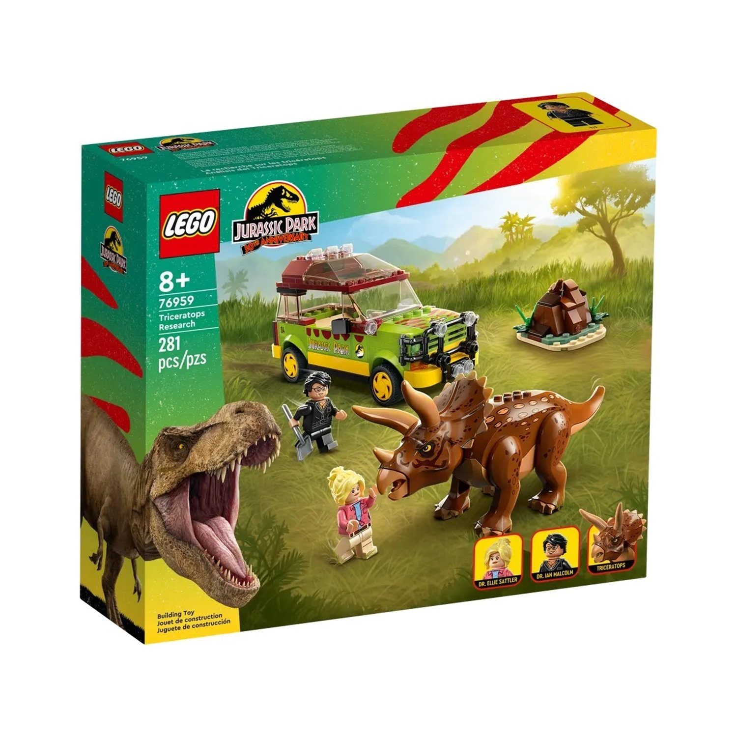 LEGO® 76959 Triceratops-Forschung Konstruktionsspielsteine günstig online kaufen