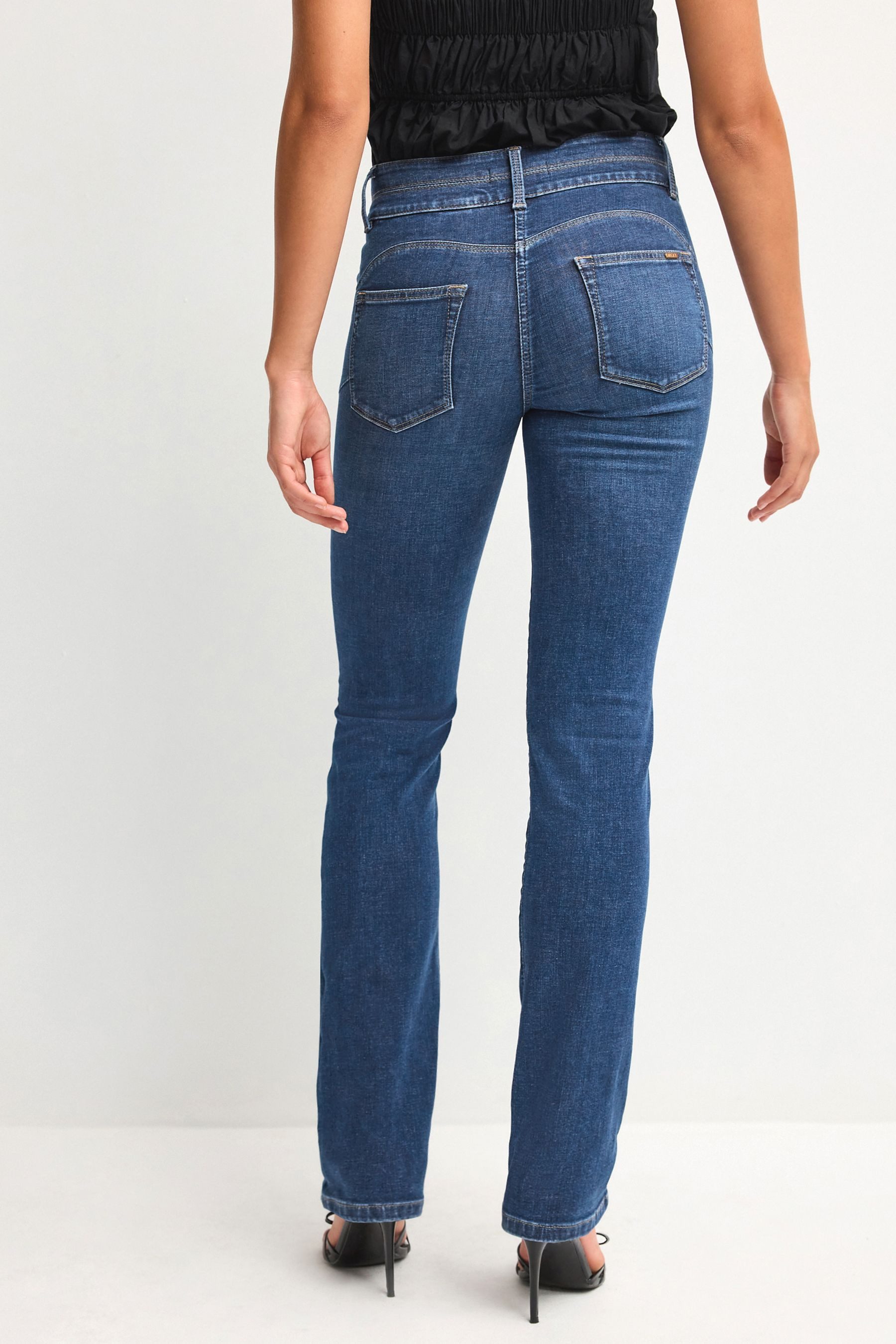 Next Push-up-Jeans Lift, Slim And Shape Jeans mit Bootcut-Schnitt (1-tlg) günstig online kaufen