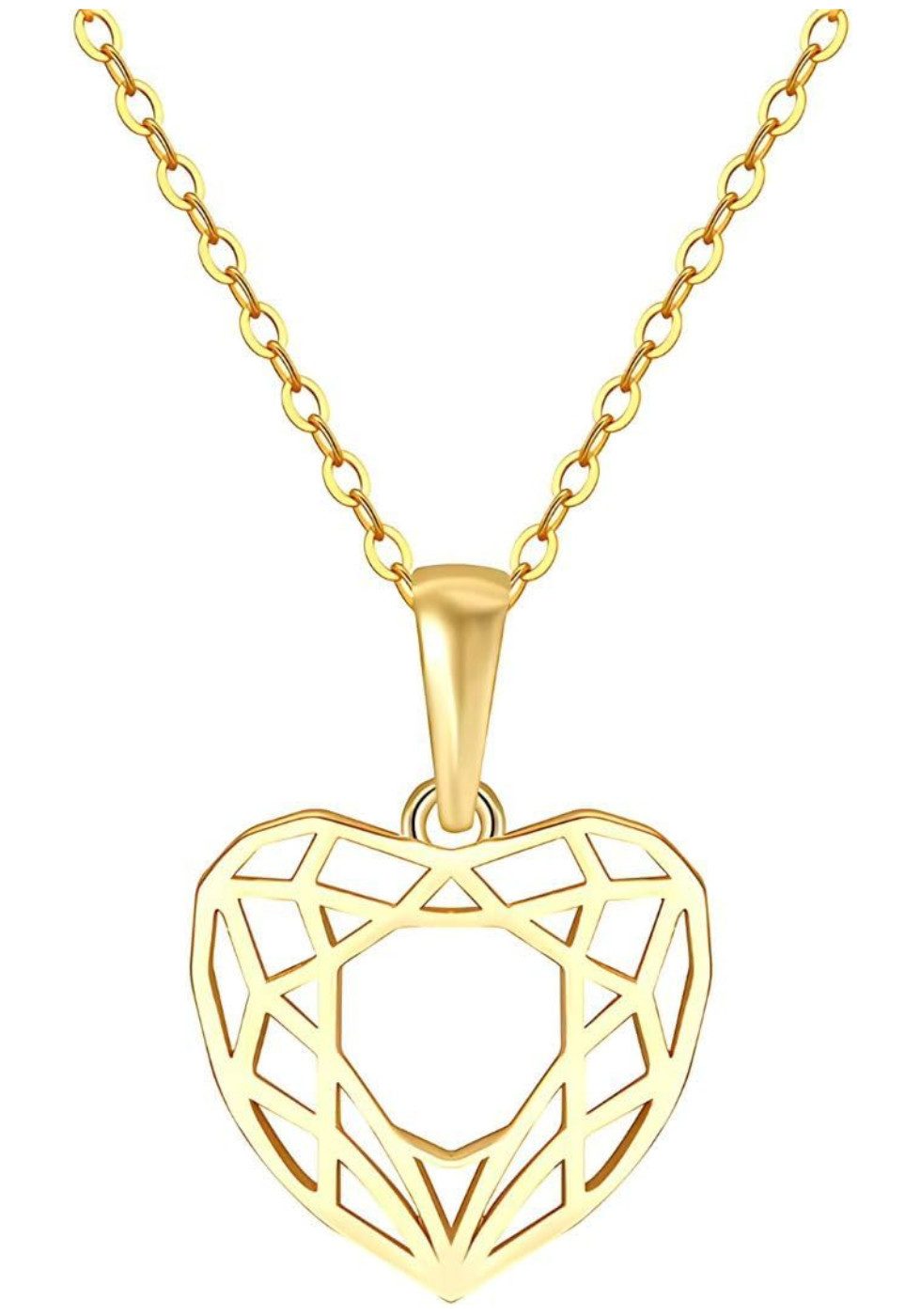 Einzelstück Charm-Kette Halskette Herzform Corazon Herzkette 925 Sterling S günstig online kaufen