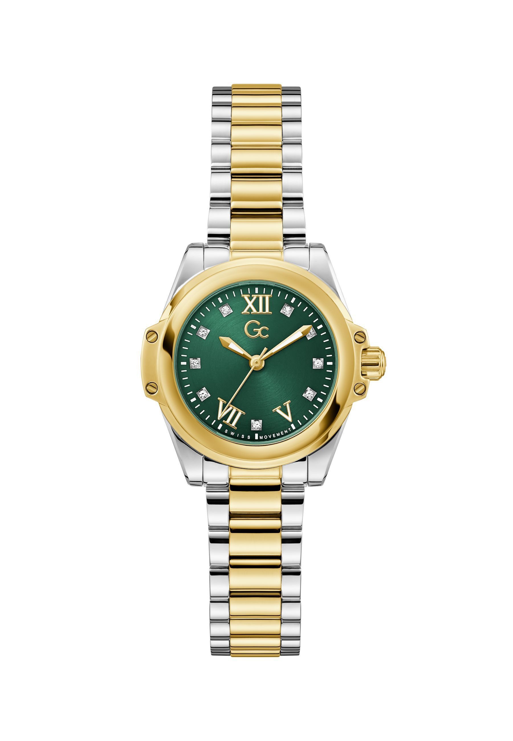 Guess Collection Quarzuhr Gc Bolt Lady Mini, (1-tlg), Quarz-Analoguhr
