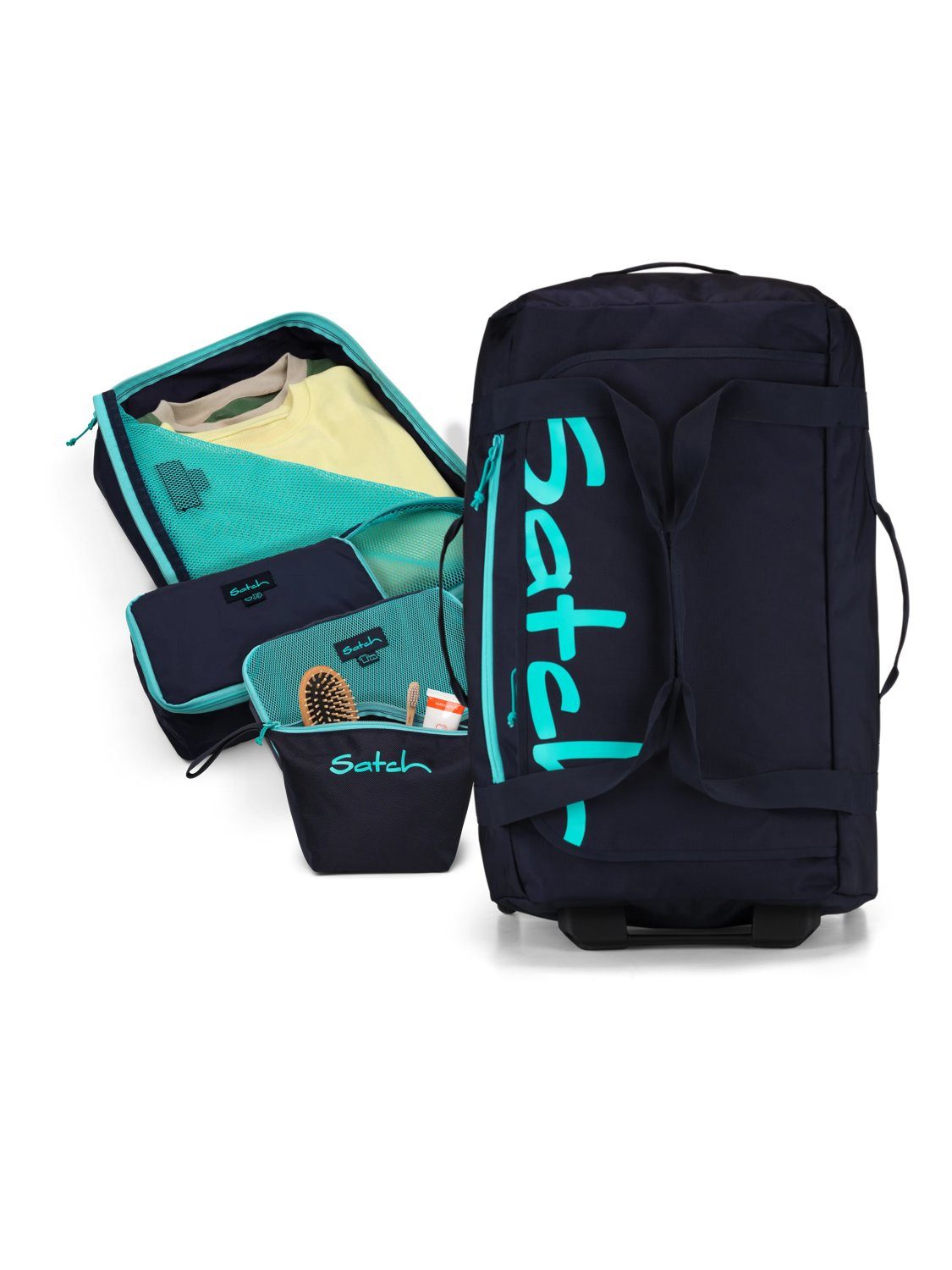 Satch Trolley quest Reisetasche Set, 2 Rollen, quest Reisetasche Set