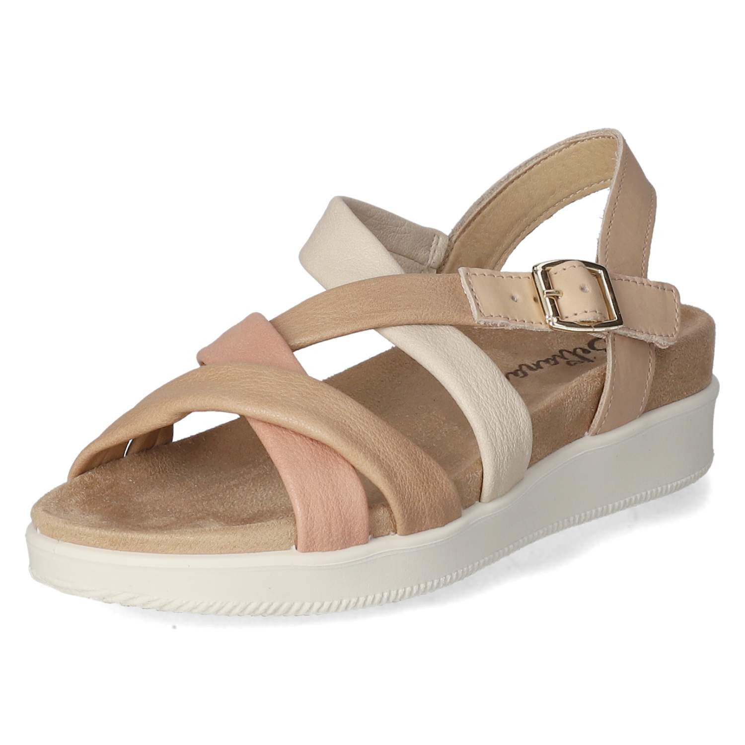 Beliana Beliana 75801002953008 Damen Leder und Synthetik taupe Sandalette