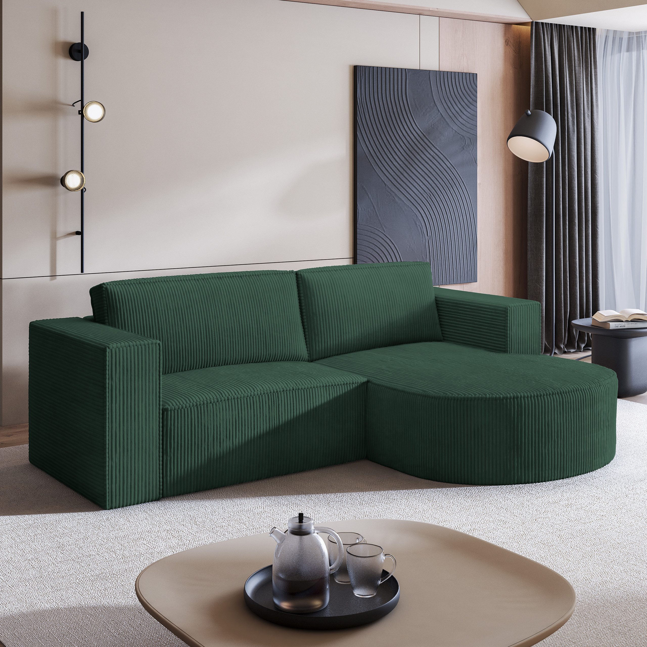 Masseno Ecksofa SORELA mit Schlaffunktion L-Form, günstig online kaufen