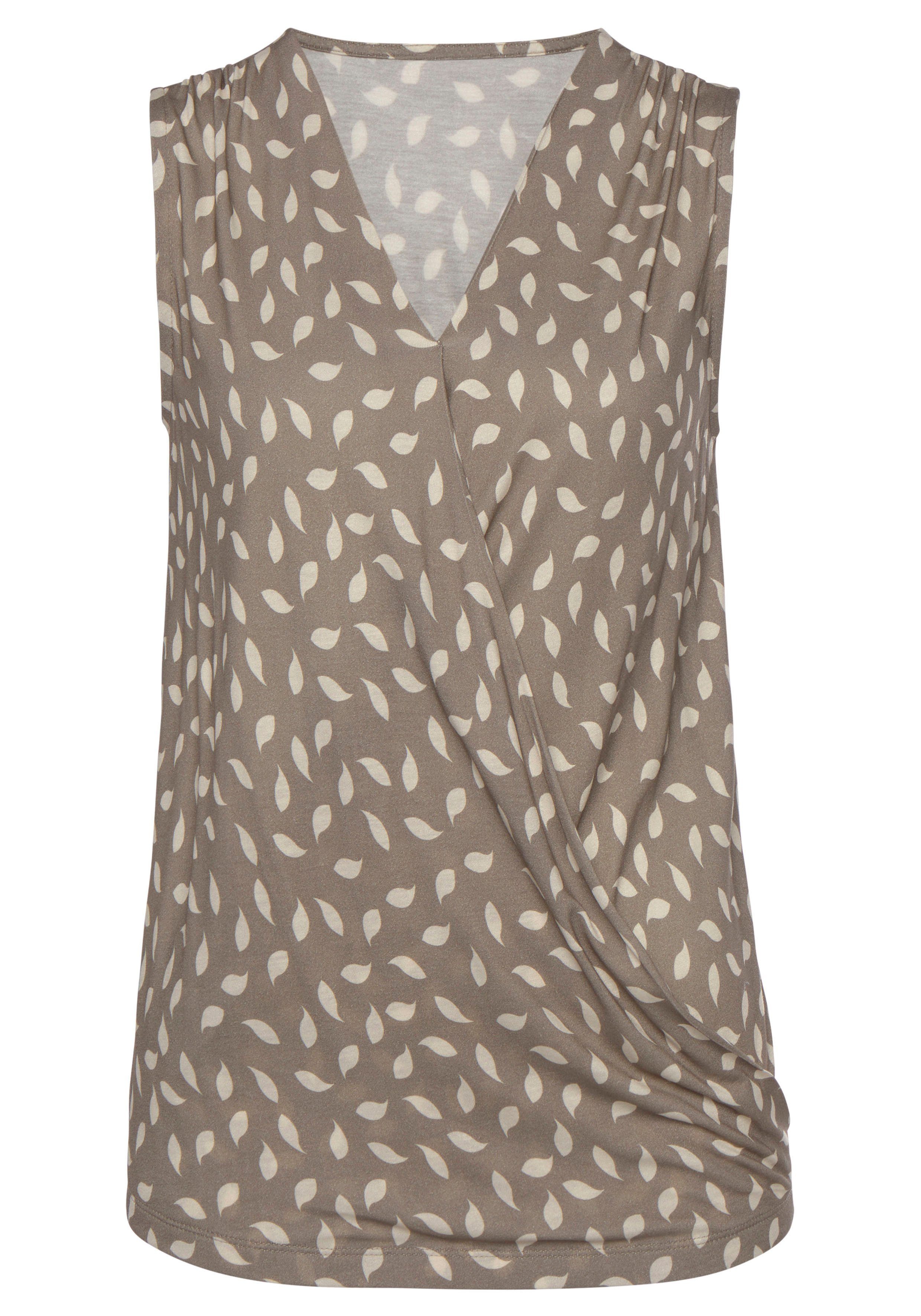 Vivance Tanktop mit Alloverdruck, Blusentop mit günstig online kaufen