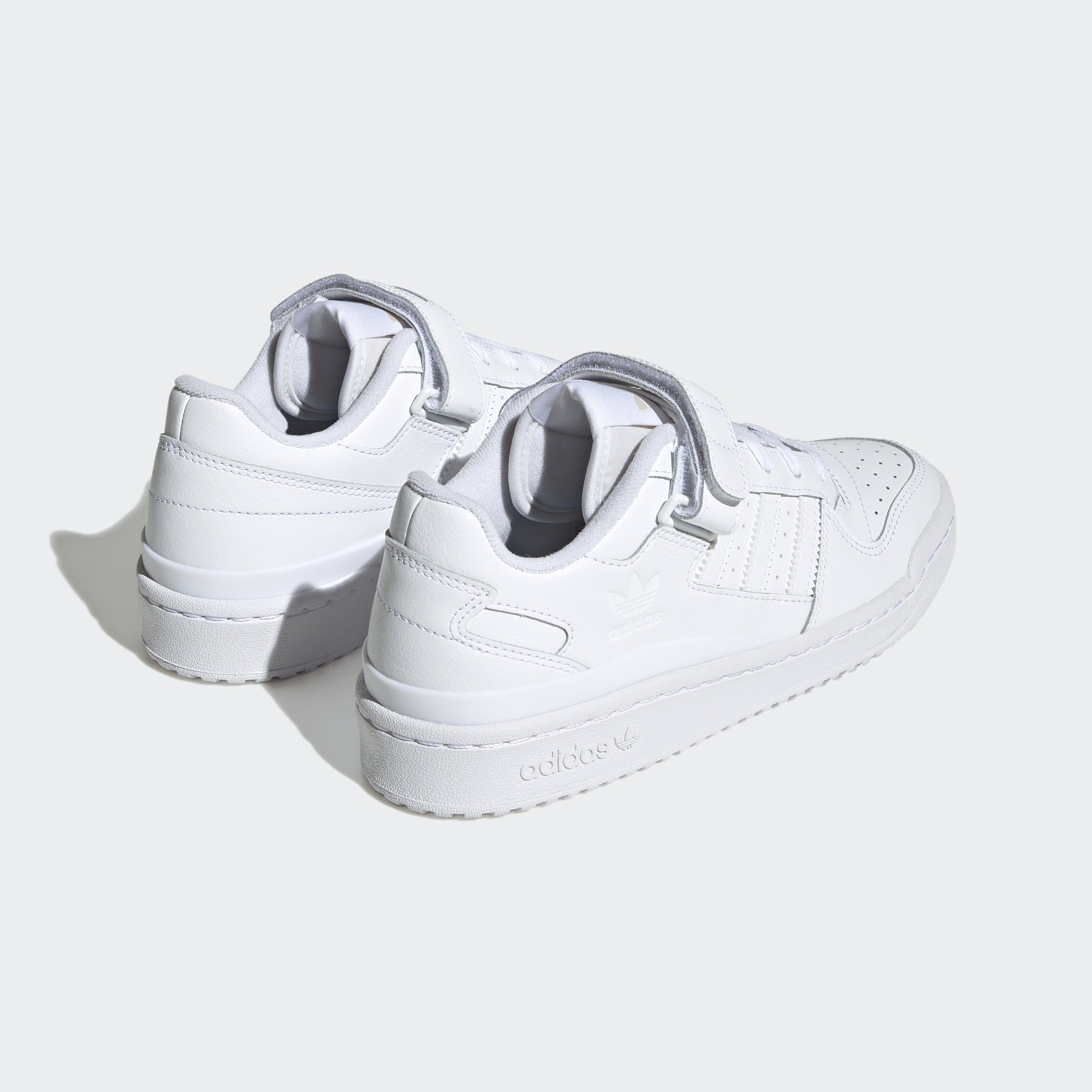 adidas Originals FORUM LOW / White Sneaker Cloud White Cloud Cloud White 
