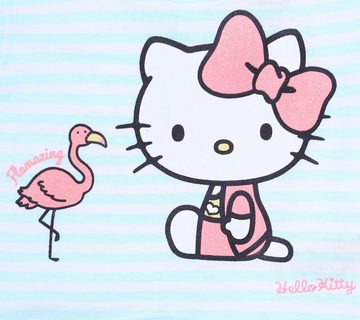 Sarcia.eu Blusentop 2x Pink-mint T-Shirt, Hello Kitty T-Shirt 9-12 Monate