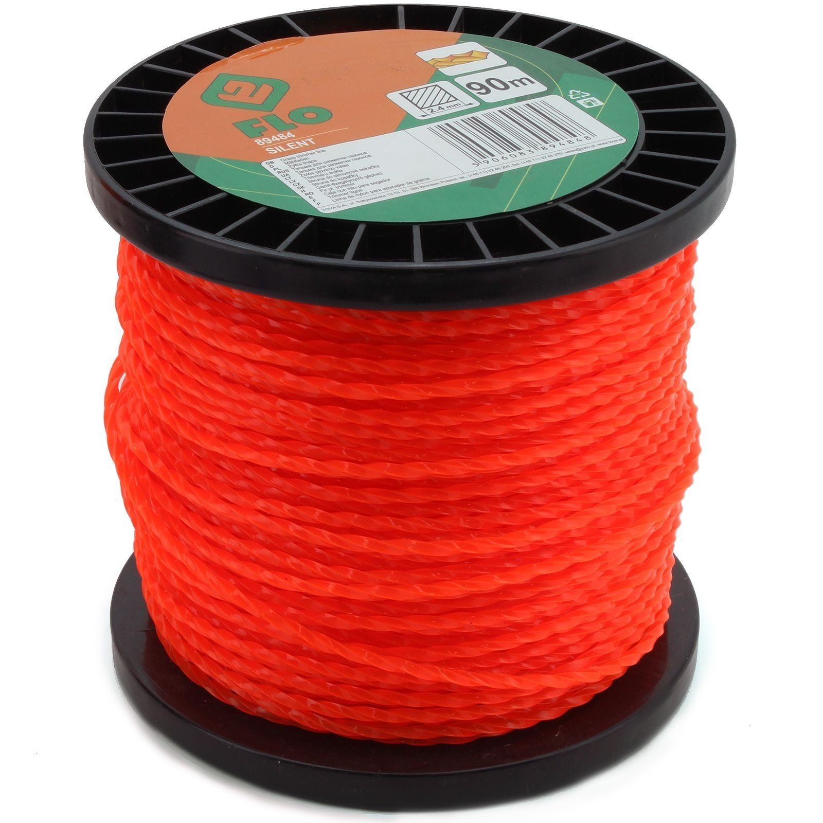 TOYA Rasentrimmer-Ersatzspule Mähfaden Silent 2,4 mm günstig online kaufen