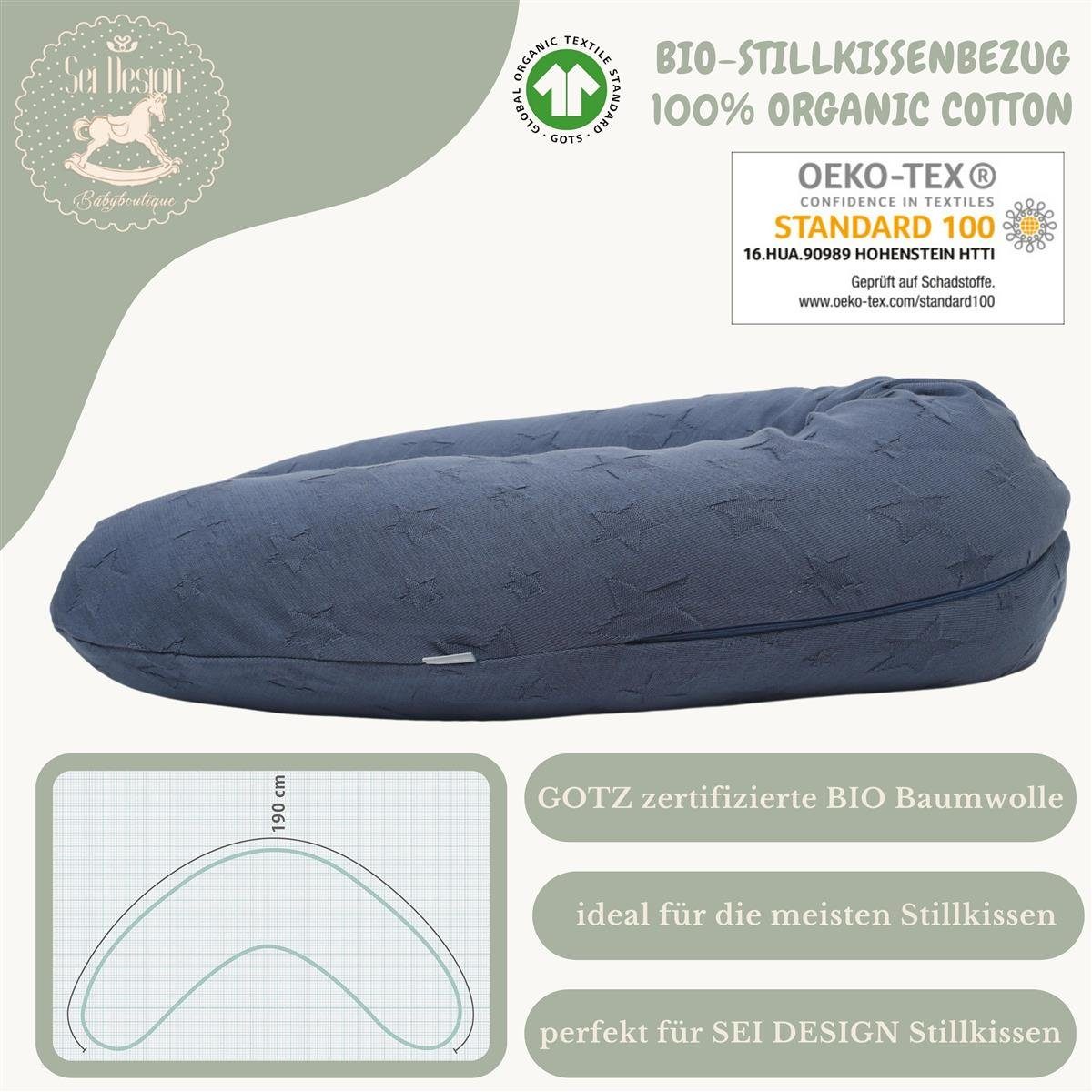 SEI Design Stillkissenbezüge Bezüg für Stillkissen Lagerungskissen Seitensc günstig online kaufen