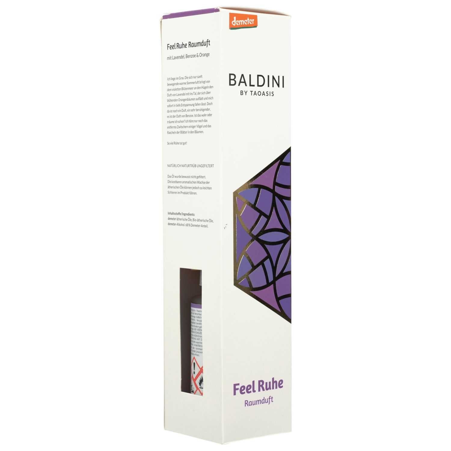 TAOASIS GmbH Natur Duft Manufaktur Duftöl BALDINI Feelruhe Raumduftset mit Stäbchen 50ml PZN 16939831