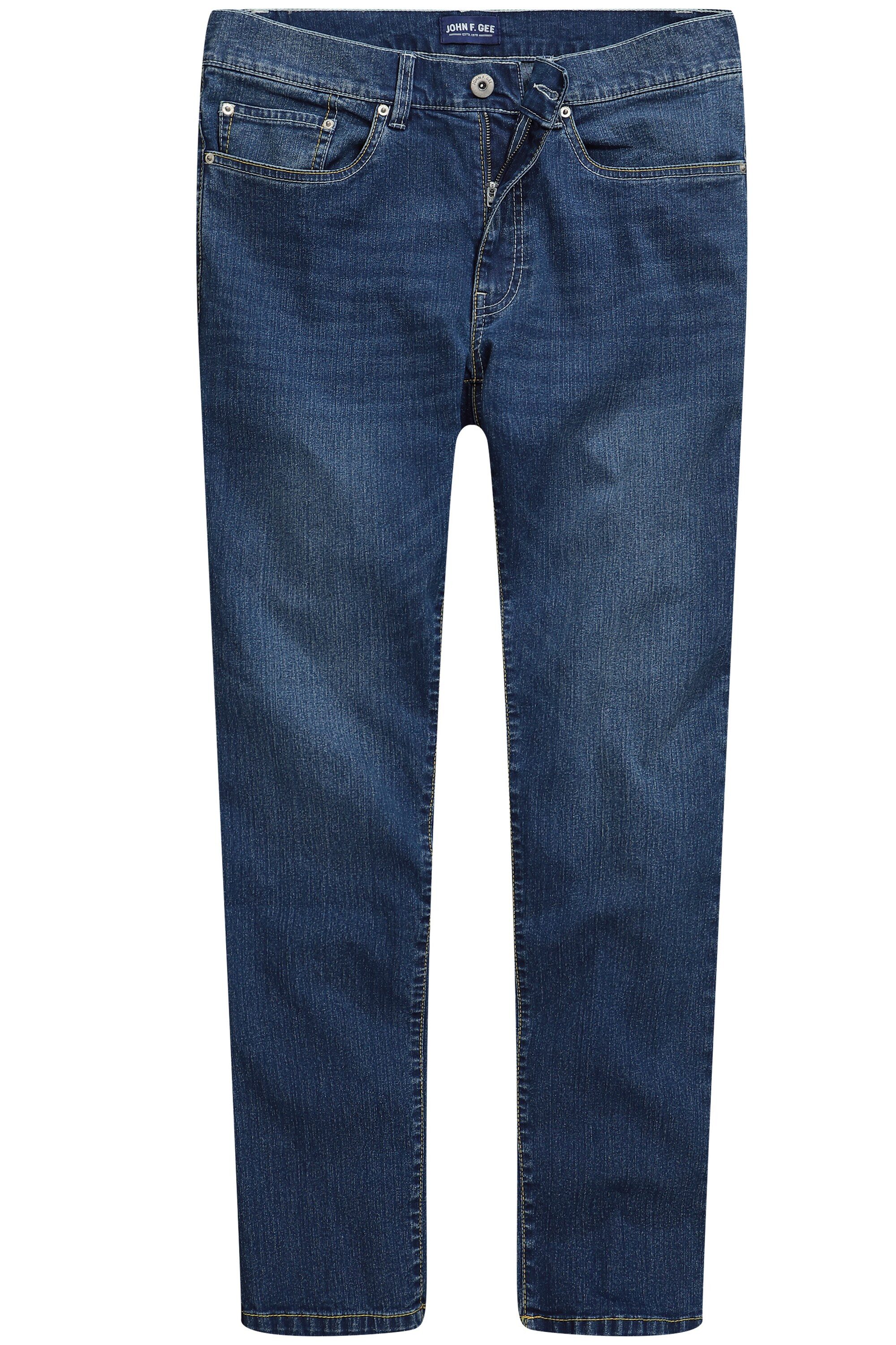 John F. Gee 5-Pocket-Jeans Jeans Straight Fit 5-Pocket günstig online kaufen