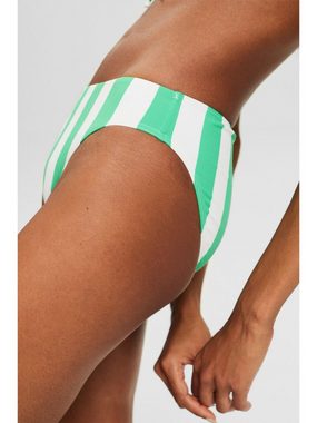 Esprit Bikini-Hose Gestreifter Hipster-Slip aus Mikrofaser