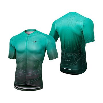 MidGard Radtrikot Funktions-Fahrradtrikot, kurzarm, atmungsaktiv Grün Gr. XXXL