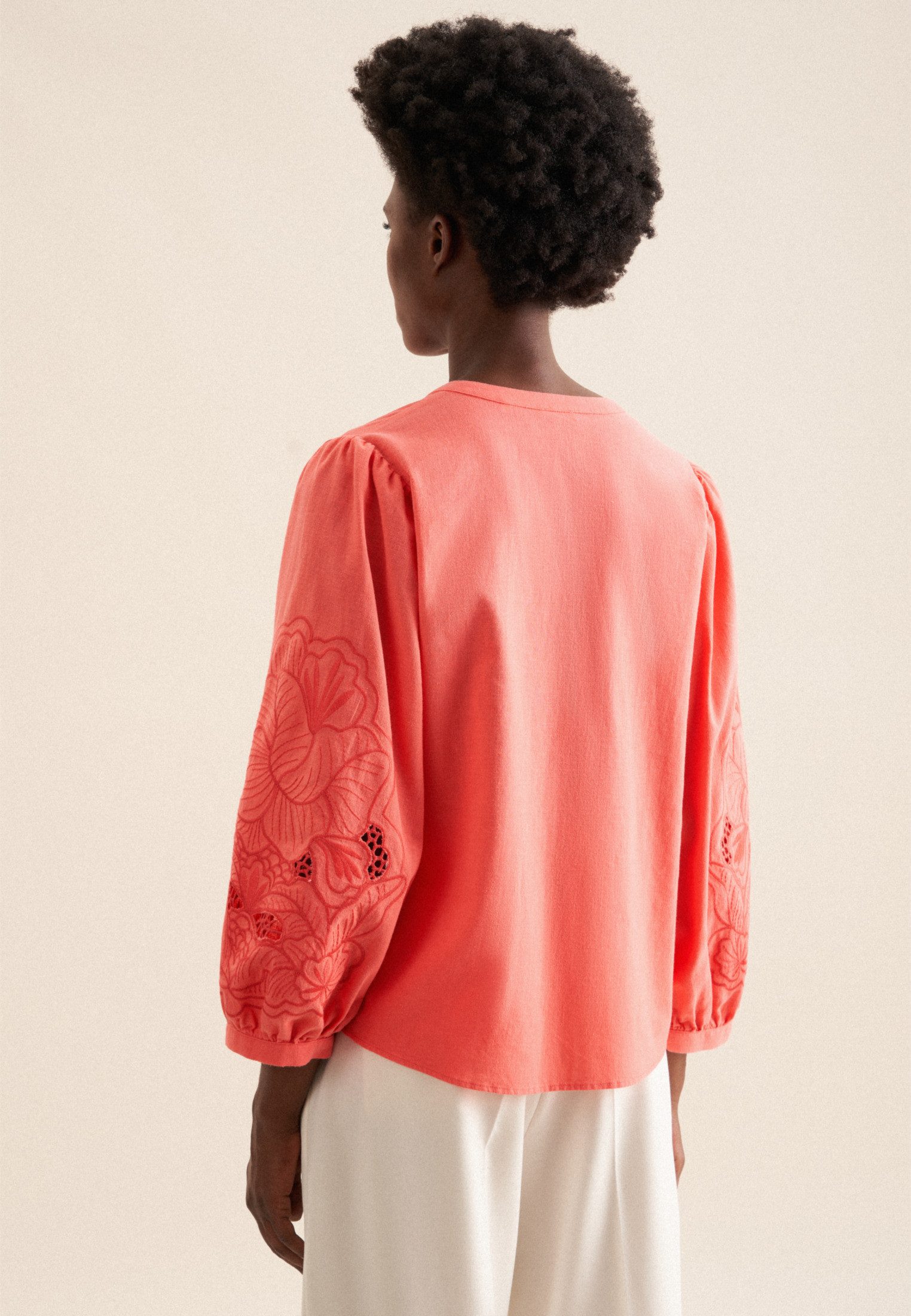 seidensticker Tunika Schwarze Rose