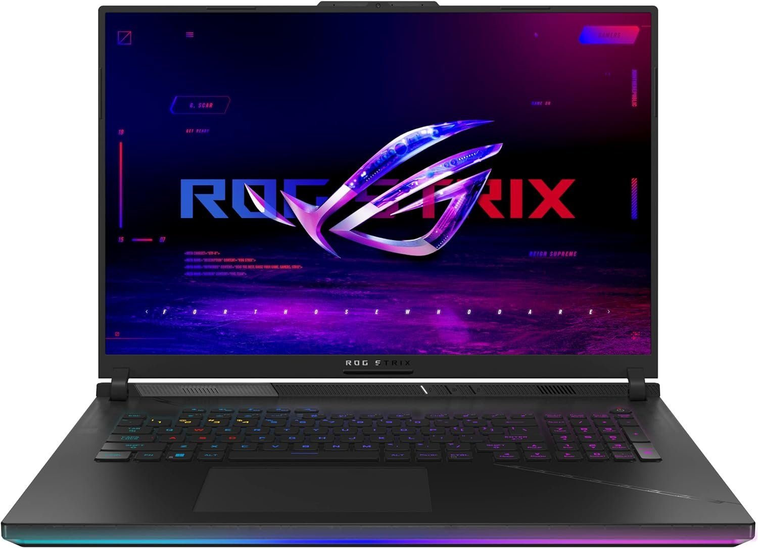 Asus ROG Strix SCAR 18 Gaming Laptop Notebook (Intel Core i9, 1024 GB SSD, QHD IPS display 32GB RAM NVIDIA RTX 4080 Windows 11 QWERTZ keyboard)