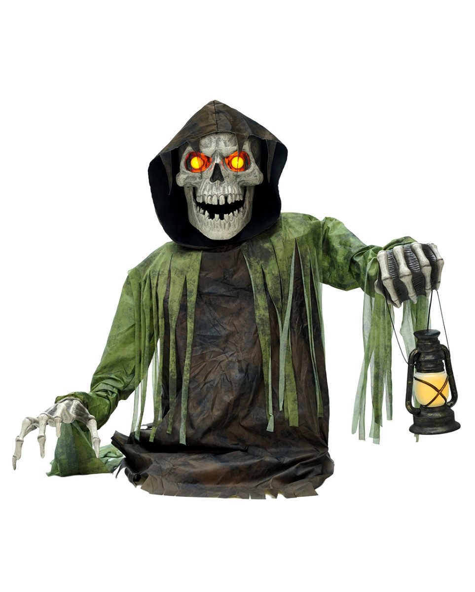 Horror-Shop Dekoobjekt Halloween Skelett Animatronic – Groundbreaker Figu