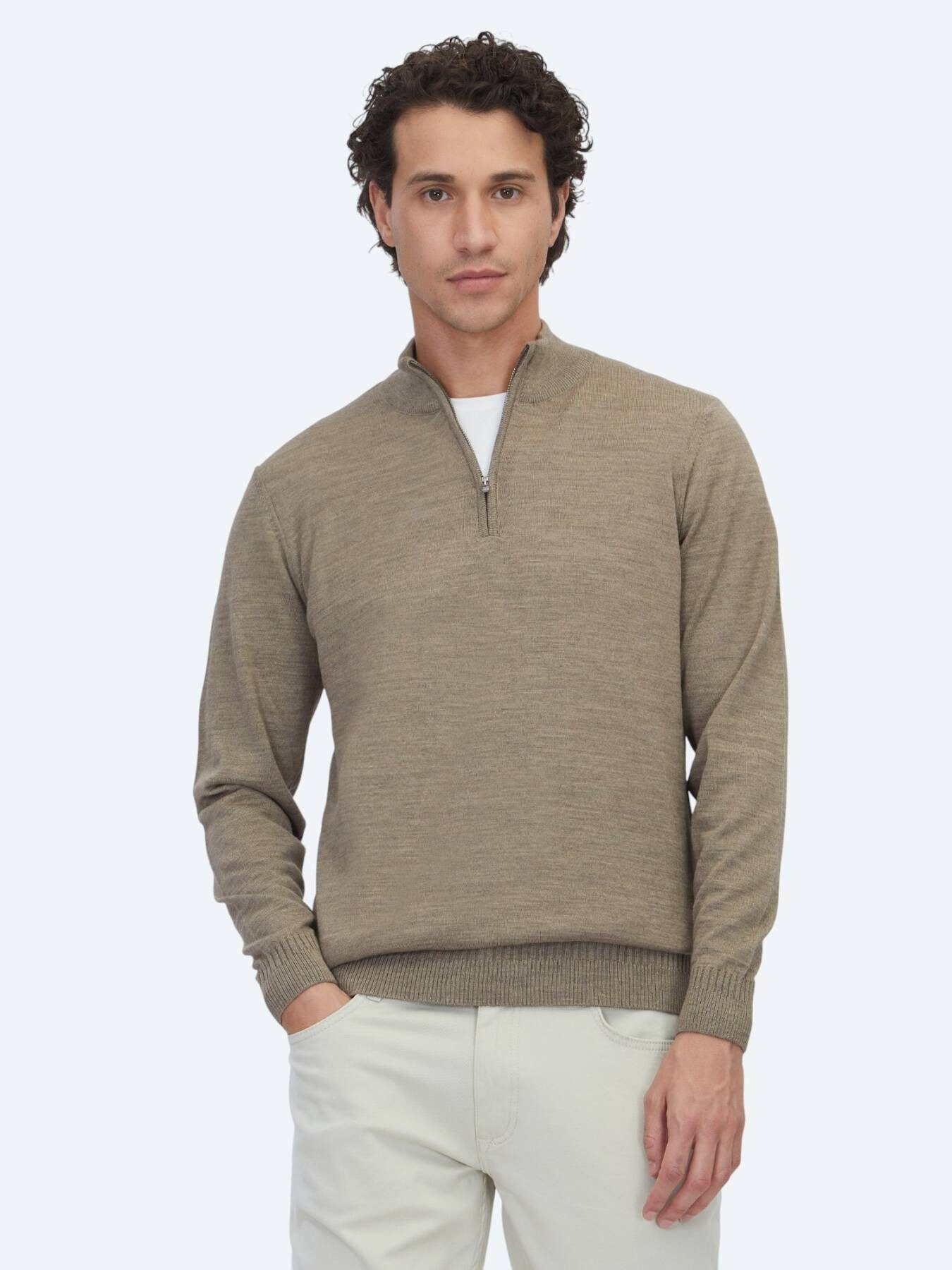 KİP Steppweste Edel Strickpullover aus Velours
