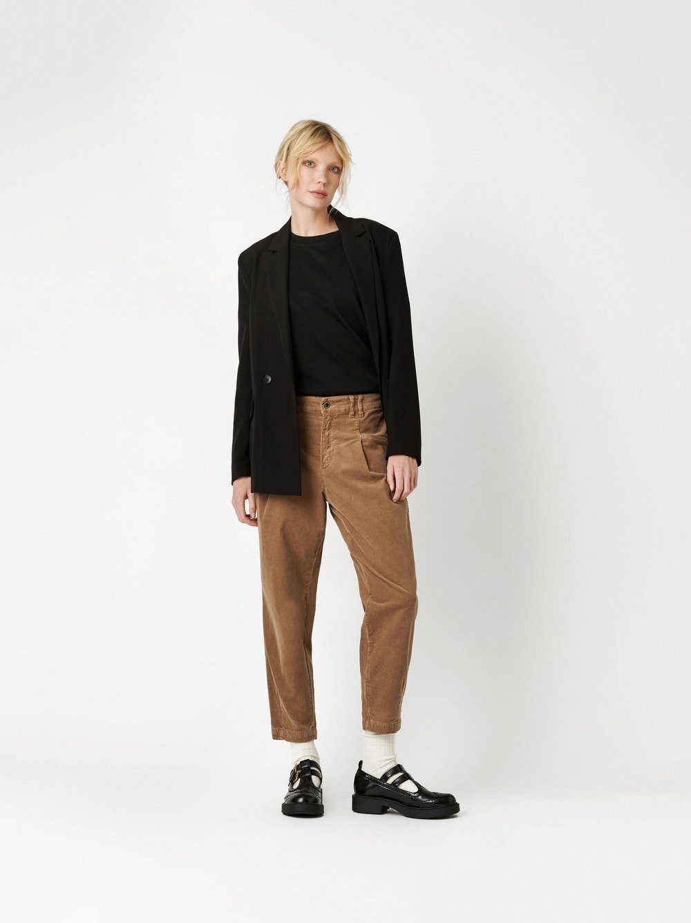 ROSNER Boyfriend-Hose Mara_089 (1-tlg) mit Bundfalten günstig online kaufen